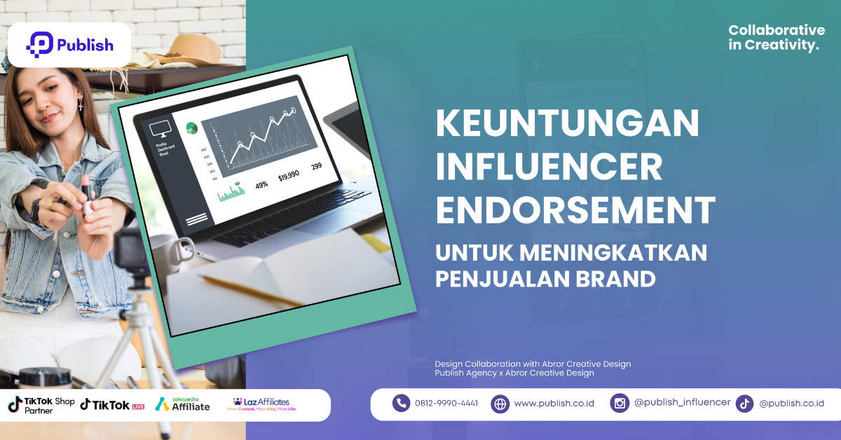 Cover Keuntungan Influencer Endorsement untuk Meningkatkan Penjualan Brand